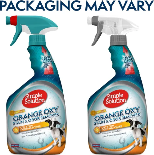 Vista 8 de Solución simple Naranja Oxy Cargado las manchas y olor Remover Spray, 32oz