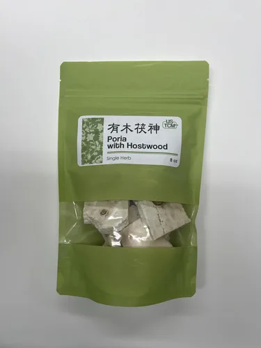 Vista 3 de USTCM Nuevo embalaje Poria con Hostwood You Mu Fu Shen 8oz
