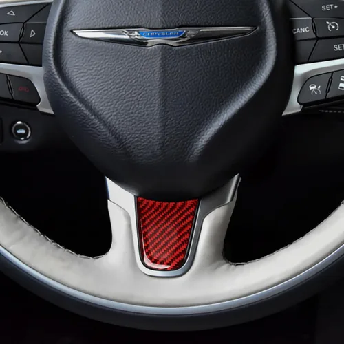 Vista 8 de Adhesivos para Volante de Coche para 2015-2023 Chrysler 300 300 / 300C / 300S / Limited/Touring Accesorios Adhesivos Interiores Chin del volante