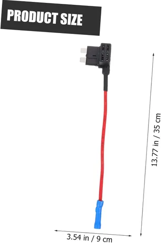 Vista 8 de 10pcs Automotive Fuse Tap Adapter 16 Gauge Wire 32v 10a