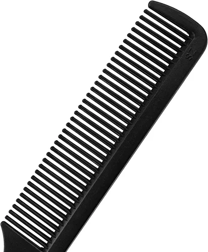 Vista 9 de 30 cepillos de dientes desechables con pasta de dientes y peine envueltos individualmente, 0.35 onzas de pasta de dientes, peine negro de 7