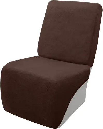 Vista 683 de Arfntevss Fundas de sofá seccional reclinable de terciopelo, Funda de sofá seccional de esquina para sofá reclinable, Funda elástica suave
