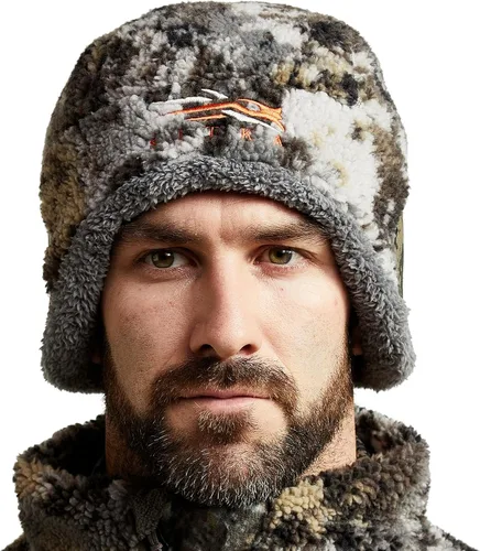 Vista 2 de SITKA Gear Fanatic Windstopper - Gorro de caza con aislamiento transpirable y cola blanca elevada para hombre