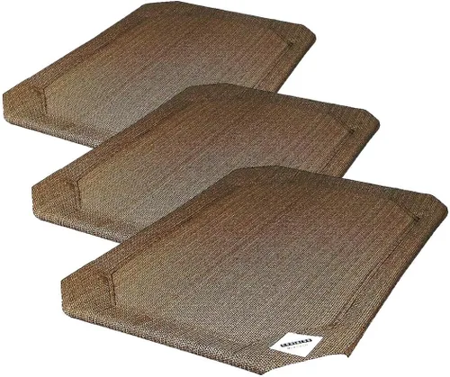 Vista 14 de Coolaroo The Original - Funda de repuesto para cama elevada para mascotas, tamaño mediano, azul acuático