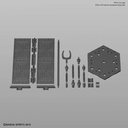 Vista 2 de 30 MM: #01 Personalizar la base de la escena, espíritus Bandai 30 MM