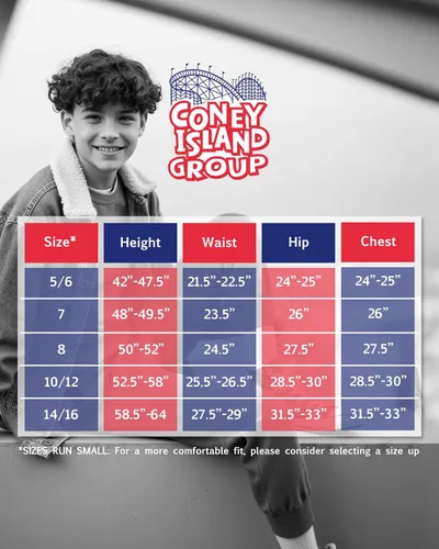 Vista 7 de Coney Island Conjunto deportivo para niños, 2 piezas de forro polar suave con cremallera y pantalones deportivos para niños (tallas 5-16)