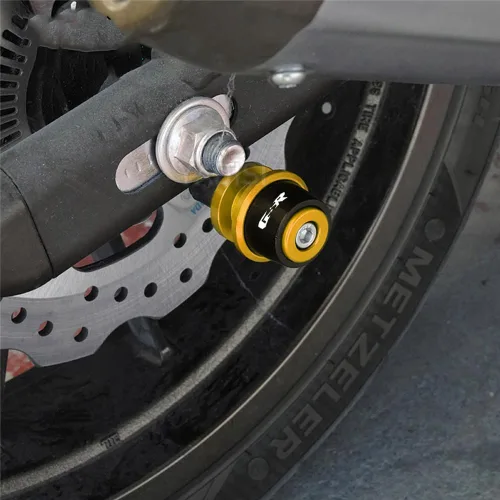 Vista 3 de Para GIXXER 250 SF 150 125 GIXXER 250SF 2018-2022 2023 Accesorios de motocicleta CNC Carretes basculantes Tornillos de soporte deslizante