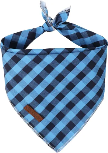 Vista 29 de Unique Style Paws Bandanas para perros, 1 unidad, lavables, de algodón, triangular, para otoño, con margaritas de abeja, para perros y gatos