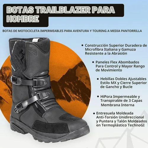 Vista 4 de Tourmaster Botas Trailblazer para hombre