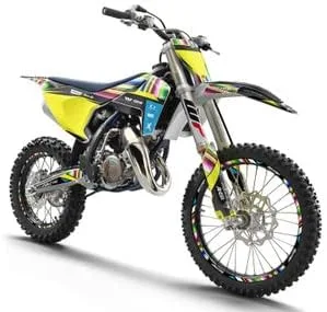 Vista 4 de Kit de base gráfica Mini TC 50 Serape Black Senge 2018-2023 compatible con Husqvarna
