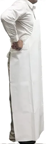Vista 2 de KLEEN HANDLER Delantal de lavado de platos resistente Limpieza industrial, Delantal protector extra largo resistente al agua