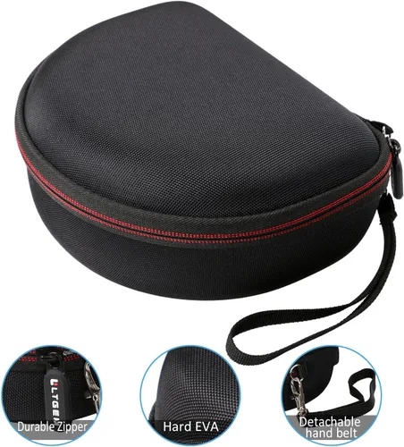 Vista 3 de Funda para Sony MDR7506 Profesional Diafragma Grande Auriculares Gris 1. Negro + gris