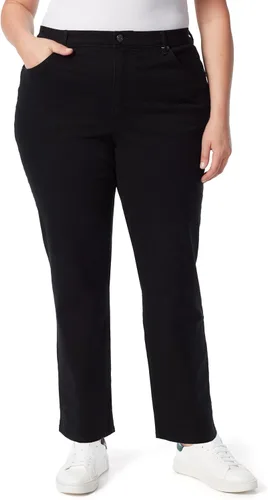 Vista 16 de Gloria Vanderbilt Amanda Classic - Jeans cónicos de tiro alto para mujer Aegean Teal