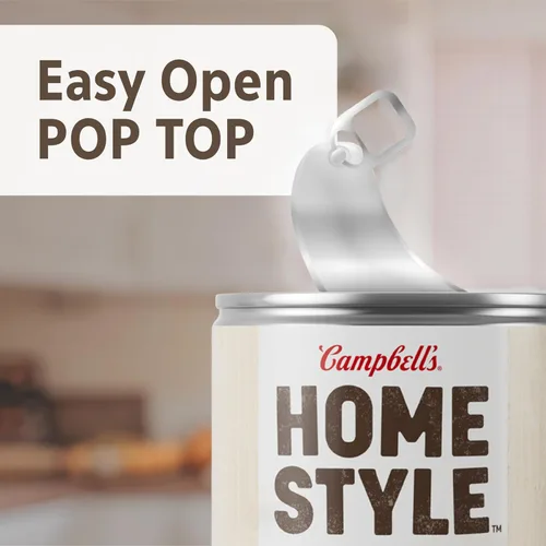 Vista 7 de Campbell's Homestyle Sopa de fideos con pollo, lata de 16.1 onzas