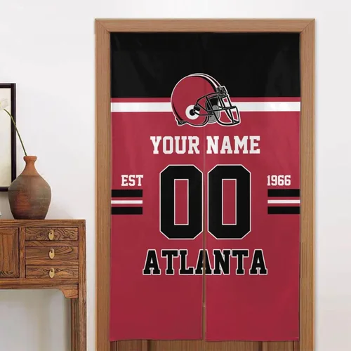 Vista 21 de Cortinas de puerta de Nueva Orleans, panel de cortina personalizado para puerta con número de nombre, cortina japonesa personalizada para New Orleans