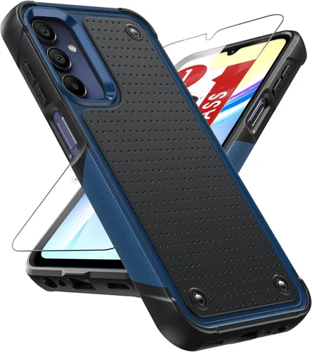 Vista 33 de LeYi Funda para Galaxy S21 FE-5G: Funda Samsung S21 FE con protector de pantalla, doble capa protectora de policarbonato duro y TPU suave Android