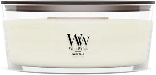 Vista 13 de WoodWick Santal Myrrh - Vela grande en frasco con forma de reloj de arena, cera de mezcla de soya prémium, mecha de madera Pluswick Innovation