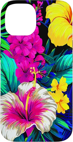 Vista 4 de Hawaiian Accessories Aloha Hibiscus Flower - Carcasa para iPhone 17