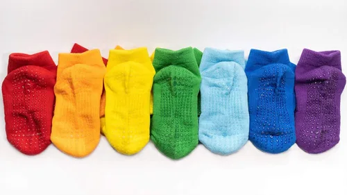 Vista 3 de Cómodo acogedor cómodo Calcetines antideslizantes para niños y niñas