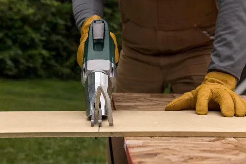Vista 3 de PacTool SS404 Cizalla Cortante de Grado Contratista - Cortador Eléctrico para Revestimiento de Cemento de Fibra - Herramientas Eléctricas