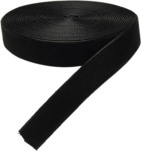 Vista 7 de Chenkou Craft 5 yardas de cinta de terciopelo para decoración navideña y embalaje artesanal