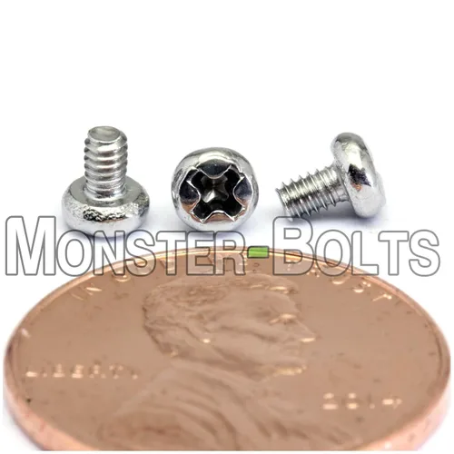 Vista 3 de MonsterBolts - Cabezal Phillips M2 x 0.118 in, DIN 7985A, acero inoxidable, paquete de 10