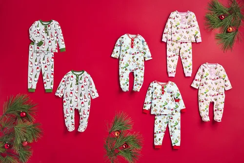 Vista 2 de Mud Pie Cama navideña de Toyland para bebé niña