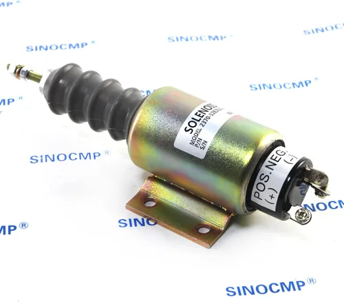 Vista 4 de Electroválvula de cierre 12V 2370-12E2U1B2A SA-3193-12 para el motor diesel de Woodward