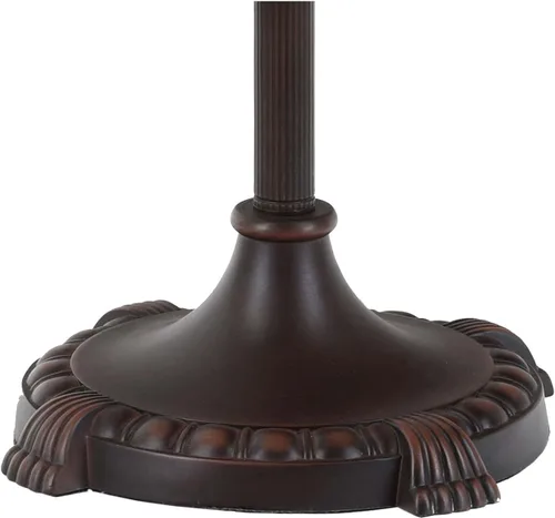 Vista 7 de Bieye B10740 Lámpara de pie estilo Tiffany Base de repuesto con 3 interruptores de cadena de tracción de luz, interruptor de pie para pantalla