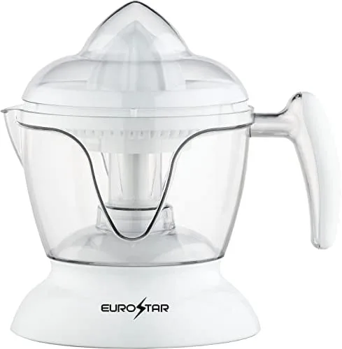 Vista 6 de EUROSTAR ECJ600BLACK - Exprimidor eléctrico de cítricos de 25 onzas, color negro