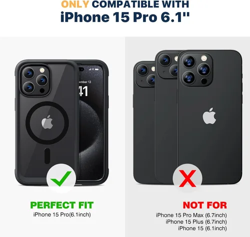 Vista 557 de DIACLARA - Funda transparente compatible con iPhone XR 6.1 pulgadas 2018
