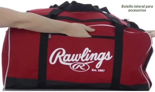 Vista 6 de Rawlings Bolsa de lona COVERT para equipo Béisbol/Sóftbol Múltiples estilos