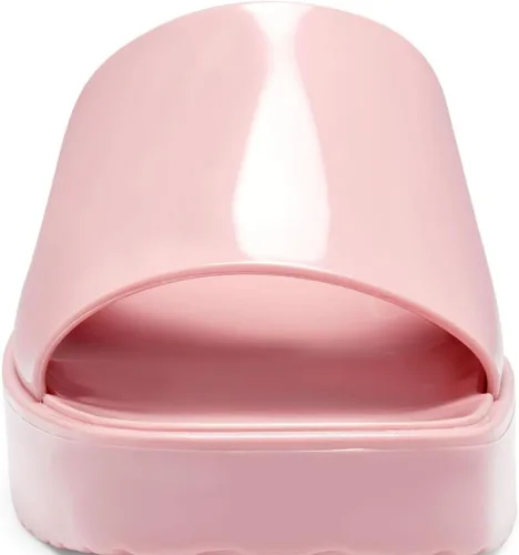 Vista 2 de Jessica Simpson Gavena Sandalias de charol con punta cuadrada para mujer