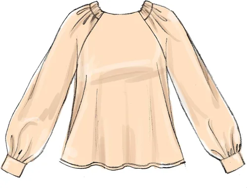 Vista 6 de McCall Pattern - Camiseta sin mangas y blusa holgada para mujer, tallas 14-22, patrón de costura
