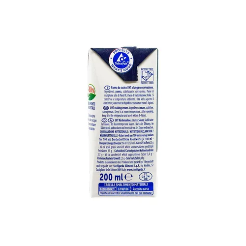Vista 3 de Sterilgarda - Panna Da Cucina (crema de cocina), (4)- 6.8 oz. Pkgs.