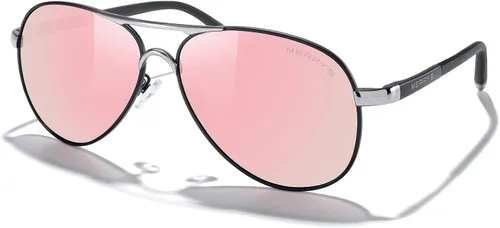 Vista 21 de MERRY'S, UV400 S8513, gafas de sol polarizadas para conducir, marco irrompible, para hombre.