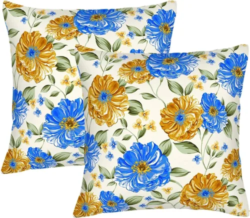 Vista 11 de Fundas de Almohada Decorativas de Rayas Blancas y Negras 18x18 pulgadas, Juego de 2, Patrón Moderno de Lino Arte Abstracto Estilo Boho, Fundas