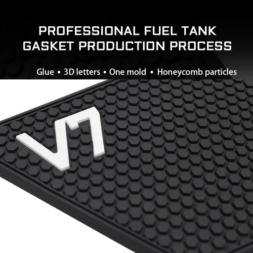 Vista 5 de Para Moto Guzzi V7 iii 850 2021 - Almohadilla lateral para tanque de combustible, almohadillas protectoras, calcomanías, calcomanía de gas, agarre