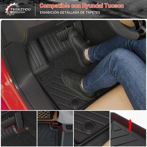 Vista 3 de Juego de alfombrillas para Hyundai Tucson 2022-2025 2026