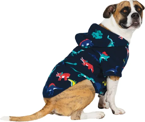 Vista 7 de Footed Pajamas - Mameluco familiar con capucha a juego Suéteres de una pieza para niños, niñas, hombres, mujeres y mascotas Unisex