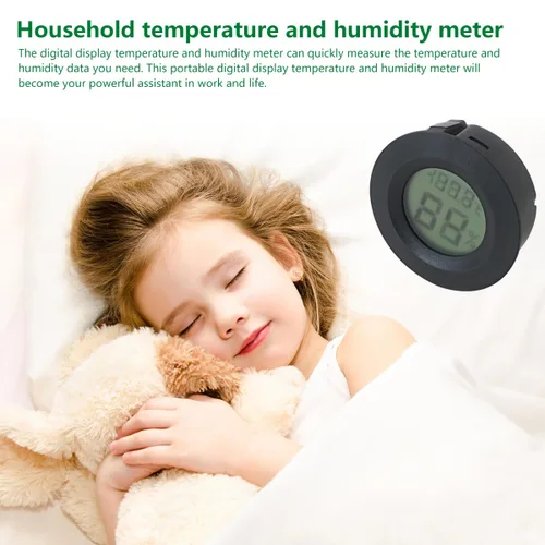 Vista 8 de Digital Humidity Monitor 6-Pack with Fahrenheit/Celsius, Mini Thermometer for Indoor and for Outdoor Applications