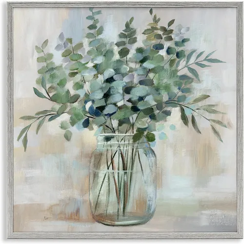 Vista 21 de Spring Floral Dollops' Framed Giclee Art