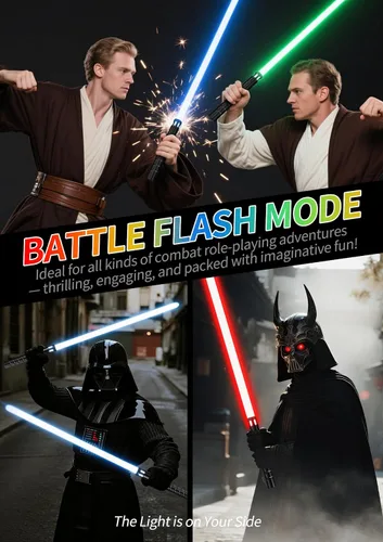 Vista 19 de jvmusaber Dueling Lightsaber Light Saber for Kids Adults, Light Sword Toy