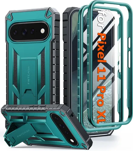 Vista 14 de FNTCASE for Galaxy Z Fold 8 Ultra Case, Z Fold 7 Case with Pen Holder Black