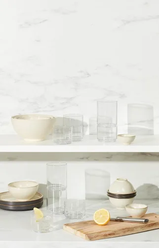 Vista 12 de Lenox Tuscany Classics - Vasos cortos apilables de 6 piezas