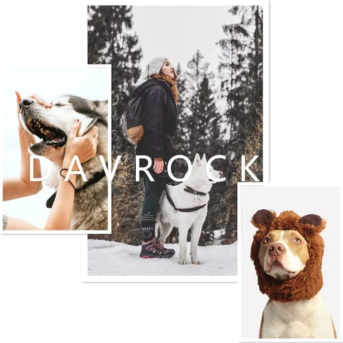 Vista 3 de Davrock Dog Mom Gifts for Women Cat Mom Gifts for Women New Puppy Fur Baby Owners Cat Lover Mama Engraved