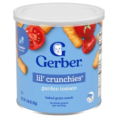 Vista 5 de Gerber Graduates Little Crunchies Aperitivos de maíz de grano entero, paquete variado, 1,48 onzas (Paquetes de 6)