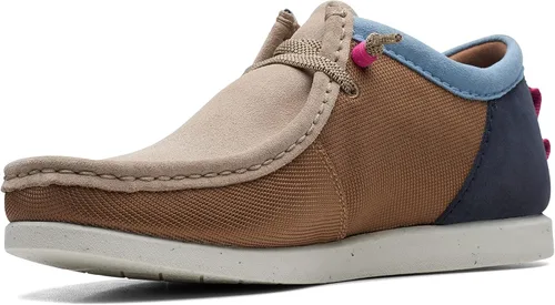 Vista 4 de Clarks Mocasín Shacrelite Oxford para hombre, Beige