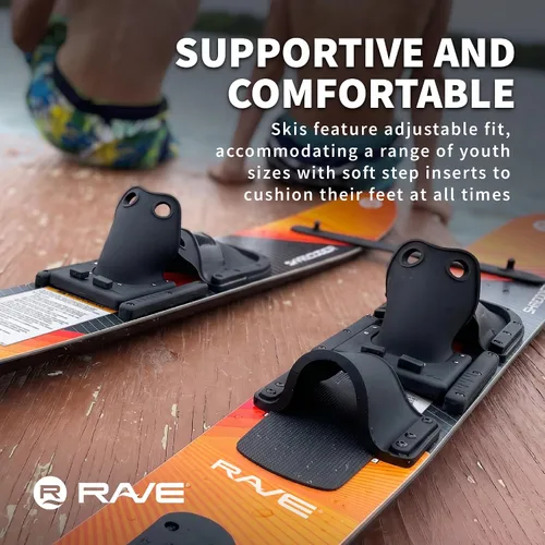 Vista 9 de RAVE Sports Jr. Shredder - Esquís acuáticos juveniles