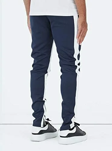 Vista 7 de FLYFIREFLY Pantalones deportivos de gimnasio para hombre, pantalones de hip hop, pantalones de atletismo, pantalones de entrenamiento para correr